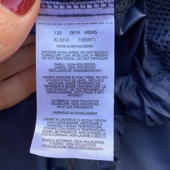 COLUMBIA Flash Forward Women’s Windbreaker - Peach Cloud/Nocturnal - Picture 14 of 16